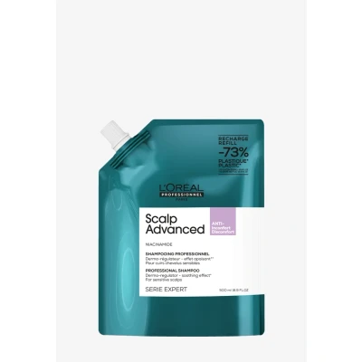 Imagen de L’Oréal Professionnel, Champú Scalp Advanced anti malestar enriquecido con activos dermatológicos para cuero cabelludo sensible, SERIE EXPERT