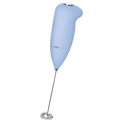 Imagen de Espumador de leche Clatronic, MS 3089, espuma en segundos, carcasa tacto suave, quirl acero inoxidable, fácil limpieza, funcionamiento con batería, color azul