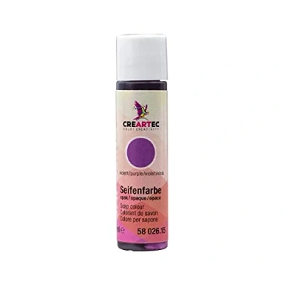 Imagen de creartec Color para jabón Sapolina, morado, 10 ml