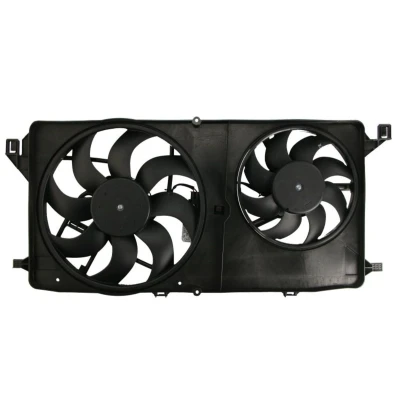 Imagen de THERMOTEC D8G016TT Ventilador de radiador 275, 387 12 con bastidor (armazón) FORD: Transit Mk6 Furgón, Bus, Tourneo