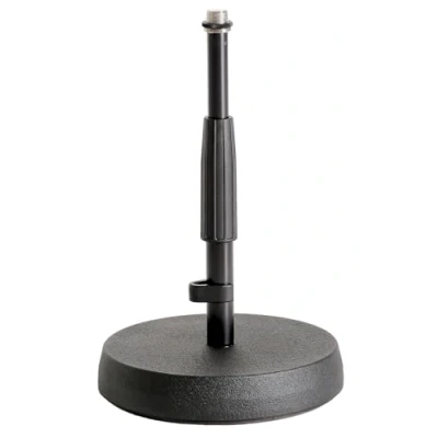 Imagen de K&amp;M 23325 Soporte de mesa/suelo para micrófono negro
