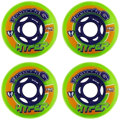 Imagen de HYPER Des Rueda P. HOCK Ind FG ERA72 74A 4UD, Unisex Adulto, Verde (Verde), 72mm/74a