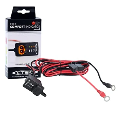 Imagen de CTEK INDICATOR panel 3.3M indicador de control las baterías con montaje en ojales M8 y cable 3,3 m