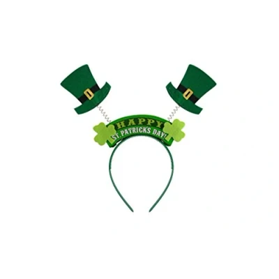 Imagen de Henbrandt Diadema día San Patricio con Leprechaun Sombreros Vestido Lujo Accesorios