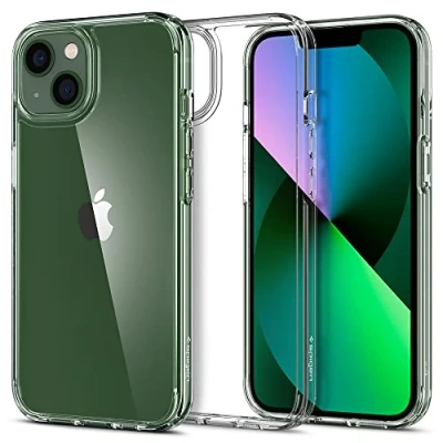 Imagen de Spigen Ultra Hybrid TPU Back Cover Transparante Apple iPhone 13