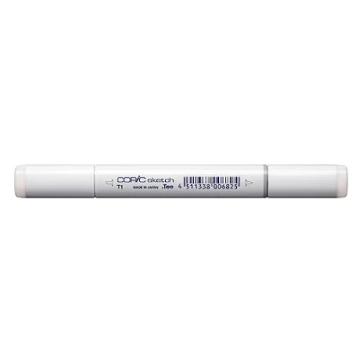 Imagen de Copic Sketch T 1, Toner Gray No. Rotulador doble con punta mediana y de pincel