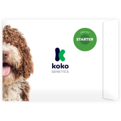 Imagen de Koko Genetics Test ADN para Perros Starter (Reportes de Razas y Rasgos) Actualizaciones sin Coste.