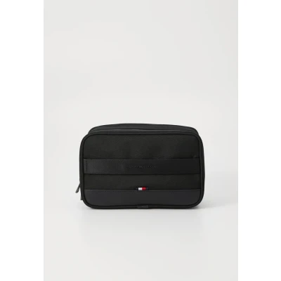 Imagen de Tommy Hilfiger Neceser Hombre Nylon Travel Washbag desplegable, Negro (Black), Talla Única