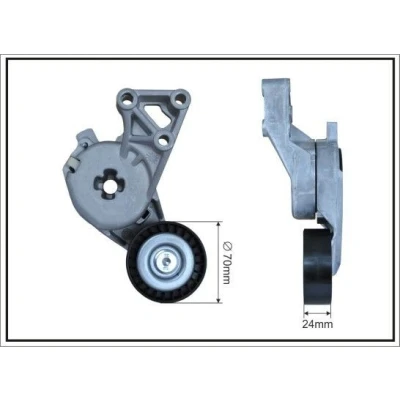 Imagen de CAFFARO 101697SP Brazo tensor, correa trapecial poli V VOLKSWAGEN: Golf 4, 5, Touran I, SEAT: Leon I Hatchback, II Hatchback
