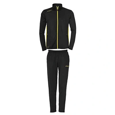 Imagen de Uhlsport Essential Classic Chándal, Hombre, Negro/Amarillo Lima, 104