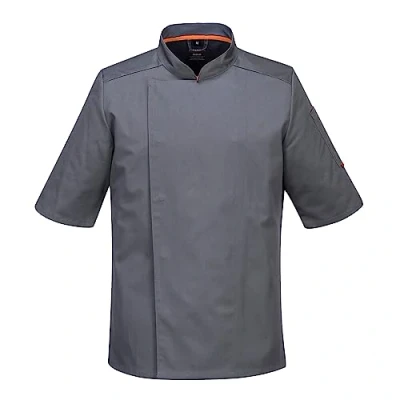 Imagen de Portwest Chaqueta M/C Meshair Pro, Tamaño: XL, Color: Gris Pizarra, C738SGRXL