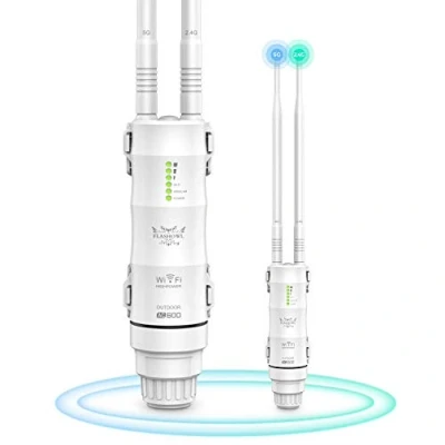 Imagen de FLASHOWL al Aire Libre WiFi Repetidor Wi Fi Extensor de Rango AC600 Amplificador señal Enrutador inalámbrico Banda Dual Ap Prueba Intemperie 2.4G 5GHz 600 Mbps WLAN Bridge