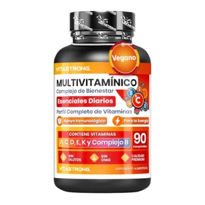 Imagen de Vitastrong Multivitaminas Complejo Multivitaminico con Vitamina D3, C, A, B, E