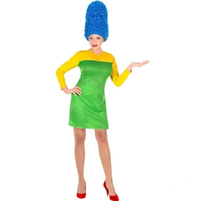 Imagen de Widmann Srl disfraz Cartoon de mujer Adultos, Verde, wdm09722