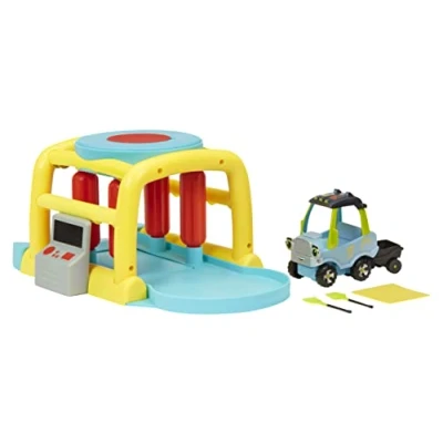 Imagen de little tikes Let&#039;s Go Cozy Coupe Túnel de Lavado Que Cambia Color con vehículo Push and Play Incluye camión Green,Set Juego, Herramientas jardín y Carrito Edad: 3+