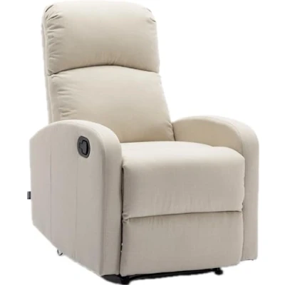Imagen de Astan Hogar Sillón Relax con Reclinación Manual, Tapizado en Tela, Modelo Premium Plus AH AR30610CR