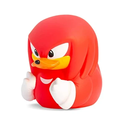 Imagen de TUBBZ Boxed Edition Knuckles Figura Coleccionable de Pato Goma Vinilo Producto Oficial Sonic The Hedgehog TV acción, películas y Videojuegos
