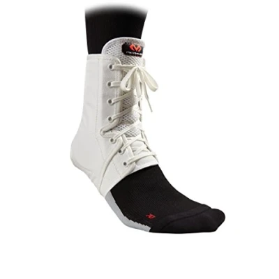 Imagen de Mc David A101R Estabilizador de Tobillo con Insertos Laterales, Unisex Adulto, Blanco, L