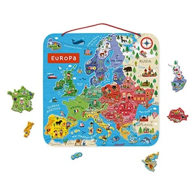 Imagen de Puzzle Magnético Europa Janod