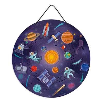 Imagen de Janod Mapa Magnético del Sistema Solar Juego Educativo de Madera A partir 7 Años, J05462