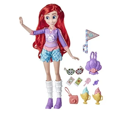 Imagen de Disney Princess Comfy Squad Sugar Style Ariel Muñeca de Moda con Atuendo y Accesorios inspirados en Rush, Juguete para niñas 5 años adelante