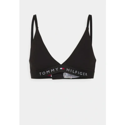 Imagen de Tommy Hilfiger Unlined Triangle Sujetador sin aros, Mujer, Talla: XS, Black