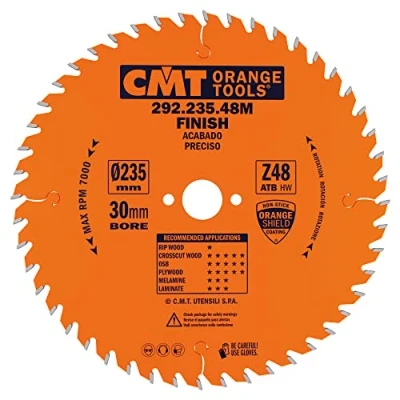 Imagen de CMT Orange Tools 292.225.48M Sierra circular 225x2.8x30 z 48 atb 15 grados