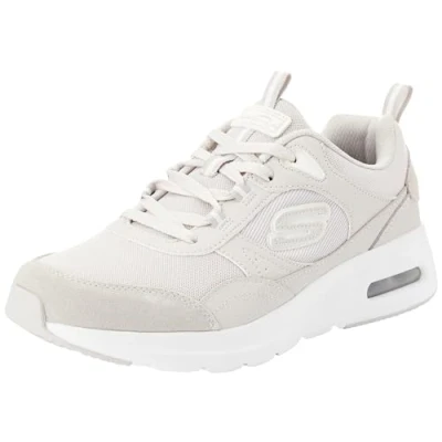 Imagen de Skechers Skech Air Court Homegrown, Zapatillas Hombre, Natural Suede/Mesh/Duraleather/Trim, 41 EU