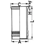 Imagen de Camisa de cilindro KOLBENSCHMIDT 88645110