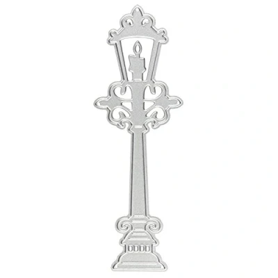 Imagen de troqueles, Farol, 12 cm x 4 cm, apta para máquinas troqueladoras Comunes Plantilla decorar de tarjeta auflegern, Colgantes, tarjetas felicitación Navidad, Advent, invierno, Vintage