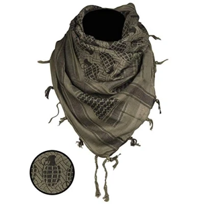 Imagen de Mil Tec Moda Bufanda 12609001, Verde Oliva/Negro, Talla única para Hombre