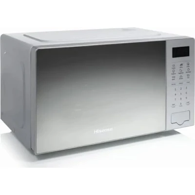 Imagen de Hisense, H20MOMS4 Horno microondas (20 L, 700 W, pantalla LED con controles táctiles, 6 funciones), color espejo