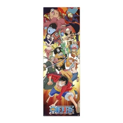 Imagen de Grupo Erik One Piece Poster Póster de 53 x 158 cm, se envía enrollado, pósteres geniales, artísticos, e impresiones para puertas