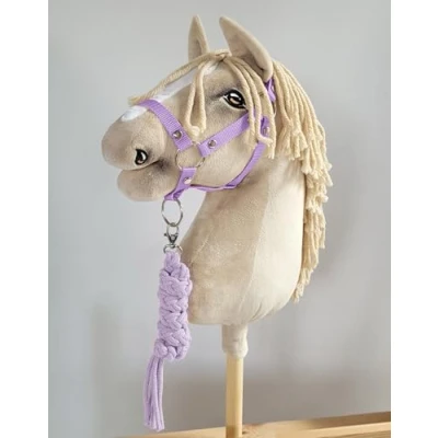 Imagen de Set Hobby Horse: Cabestro A3 + Cordón Morado. No Incluye Caballo.