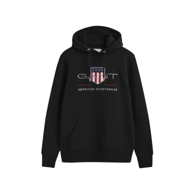 Imagen de GANT REG Archive Shield Jersey con capucha, Hombre, Talla: XXL, Black