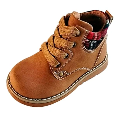 Imagen de Chicco, Botas Niño con Cierre Lateral y Cordones, Botines Cómodos, Flexibles Transpirables, Ideales para Otoño e Invierno, Zapatos Chico