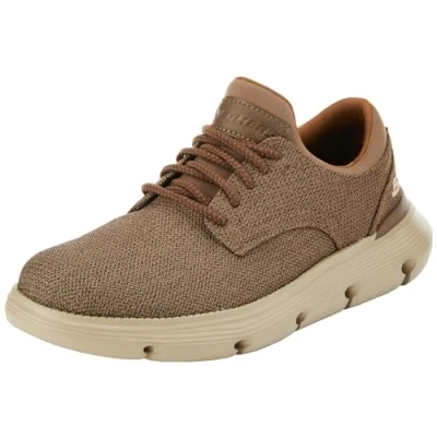 Imagen de Skechers Garza Reardon, Zapatos Casuales Hombre, Brown Mesh, 43 EU