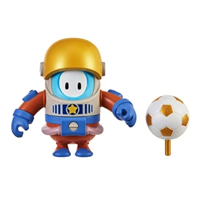 Imagen de Fall Guys Ultimate Knockout Official Figura de acción articulada Astronauta 10 cm con Accesorio, Color Azul, (Moose Toys 62572)