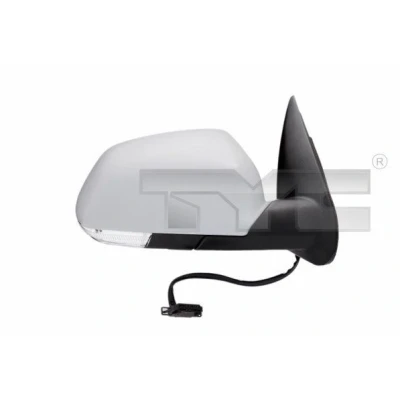 Imagen de Espejo retrovisor Tyc 332 0019 derecha imprimado para ajuste elect. espejo, convexo, calefactable SKODA: Octavia II Hatchback, 2 Combi