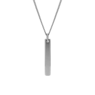 Imagen de Fossil Vintage Casual Collar silvercoloured, Hombre, Talla: One Size, Silver coloured
