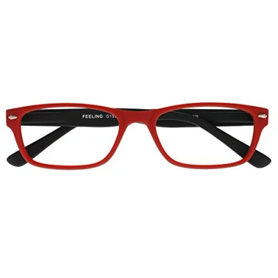 Imagen de I NEED YOU gafas de lectura Sentirse SPH: 1.00 Color: rojo negro