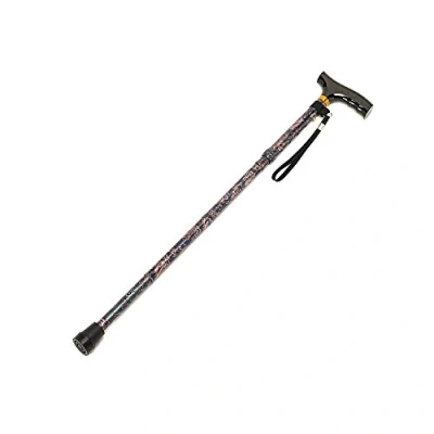 Imagen de Patterson Medical Bastón plegable con mango de madera noga
