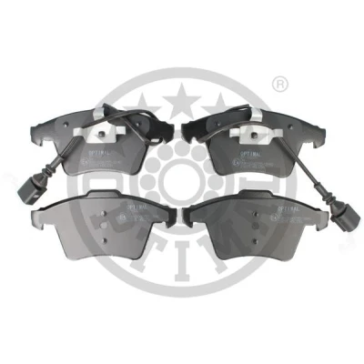 Imagen de OPTIMAL BP 12289 Juego de pastillas freno Eje delantero con contacto avisador desgaste VOLKSWAGEN: Touareg I