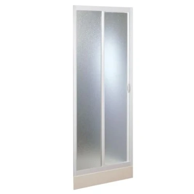 Imagen de Forte Puerta de Ducha 100 CM Acrílico Mod. Mercurio con Apertura Lateral
