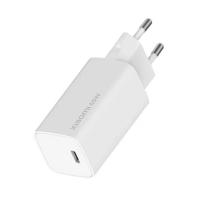 Imagen de Cargador Gan Xiaomi Usb c 5a 65w Power Delivery Compacto Carga Rápida Blanco