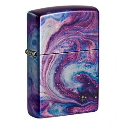 Imagen de ZIPPO Universe Astro Design 540 Fusion Tumbled Chrome Refillable Windproof Lighter in Gift Box