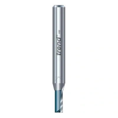 Imagen de Trend Fresa de doble filo 8 mm diámetro x 25 corte, apto para aplicaciones como grabado, ranurado, rebajado y mortajado poco profundo, C012AX8MMTC