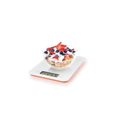 Imagen de Tescoma Bilancia BALANZA DE Cocina Digital 5.0 K ACCURA, Vidrio, Bianco