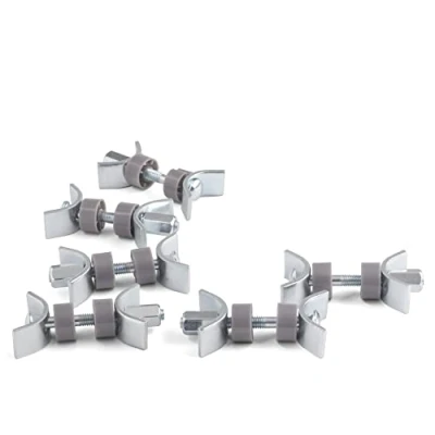Imagen de LouMaxx Conector de encimera 65 mm, juego 6 unidades para muebles placas Solución segura y estable conectar encimeras