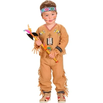 Imagen de WIDMANN MILANO PARTY FASHION disfraces de Niños Indio, Lejano Oeste, Jefe, Carnaval